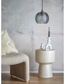 Сиво висящо осветително тяло със стъклен абажур ø 22 cm Adar – Bloomingville