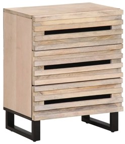 Sonata H Нощно шкафче 50x34x62 см мангово дърво масив
