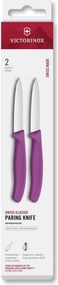 Victorinox - Комплект кухненски ножове за зеленчуци SWISS CLASSIC, 8 см, 2 бр., лилав
