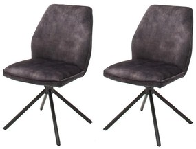 Трапезен стол NEXORO 1 бр. антрацит