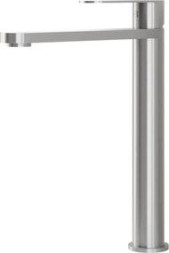 Смесител за умивалник TARNBY, 27,3 см, с четкано покритие от неръждаема стомана