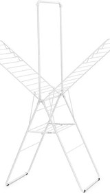 Сушилник за дрехи Brabantia Hangon 1004170, 25 м, 8 закачалки, Заключване за деца, Допълнителен прът, Бял