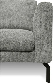 Светлосив ъглов диван (ляв ъгъл) Gomero – Scandic