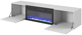 TV шкаф с вградена камина  LIVO RTV-180W K
