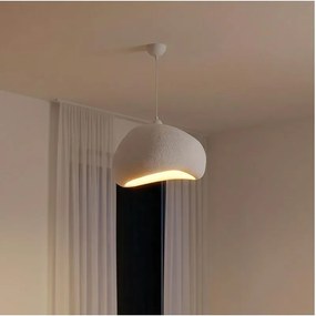 Brilagi - Полилей на кабел WABI SABI 1xE27/40W/230V, диаметър 42 см, бял