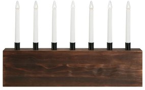 Кафява коледна светлинна украса Albero – Markslöjd