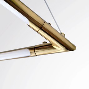 Лампа LED APP1776-CP Brush Gold