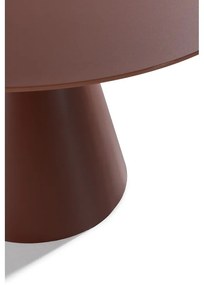 Кръгла трапезна маса със стъклен плот ø 120 cm Vida – MOME