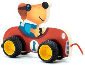 Детска дървена играчка на връвчица Формула - Djeco