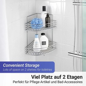 Ъглов рафт за баня Milano - Wenko