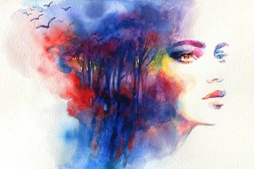 Тапет – Очарователна женска красота