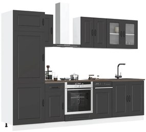 3314792 vidaXL Комплект кухненски шкафове от 8 части Kalmar, инженерно дърво