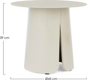 Алуминиева кръгла градинска масичка ø 45 cm Bryan – Bizzotto