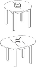 Разтегателна маса Betty-Artisan