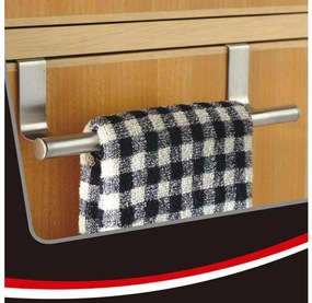 Закачалка за кърпи 8x23,5 см, неръждаема стомана