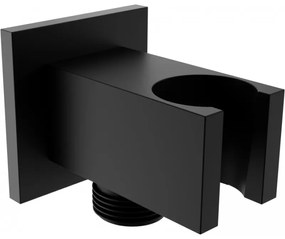 Mexen Cube ъглово съединение, черно - 79300-70