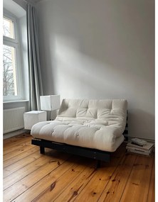 Сив разтегателен диван 140 cm Roots Black Night – Karup Design