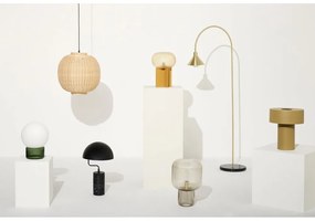 Настолна лампа в бял и зелен цвят (височина 33 cm) Sphere – Hübsch