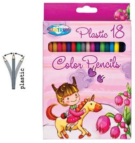 Цветни моливи Unicorn Centrum 84271, Дълги, 12 бр