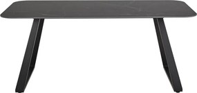 Трапезна маса с керамичен плот 90x180 cm Antalya – Actona