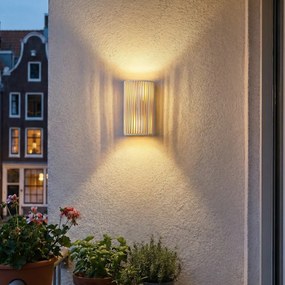 Japandi стенна лампа бежова с въже IP44 - Jayla