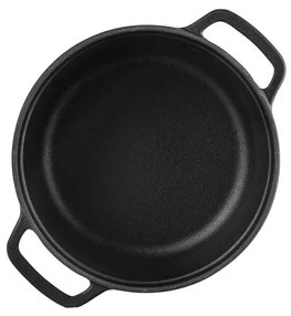 Чугунена тенджера Muhler Tika MR-2048CI, 20x10 см, 2 л, Индукция, Черен