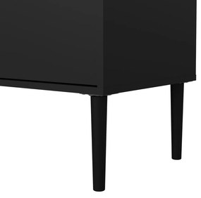 Черна маса за телевизор 177x57 cm Media - Tvilum