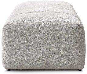 Светлосива табуретка от прежда с примки от букле Annecy – Bobochic Paris