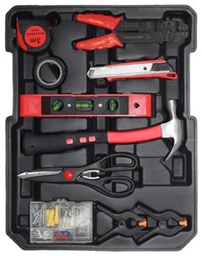 Комплект инструменти от 189 части в куфарче за инструменти