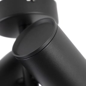 Дизайнерски прожектор черен 2 лампи - Scopio Honey