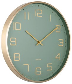 Стенен часовник ø 40 cm Elegance Glow – Karlsson