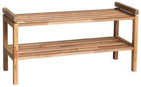 Стойка за обувки от масивен дъб естествена Confetti – Rowico