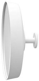Огледало за стена Brabantia MindSet Mineral 1005691, 5 кратно увеличаване, Магнитна стойка, Устойчиво на корозия, Минерално покритие, Бял