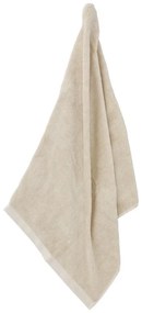 Бежова памучна хавлиена кърпа от тери 70x140 cm Comfort – Södahl