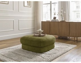 Шенилова табуретка в цвят каки Leonore – Bobochic Paris