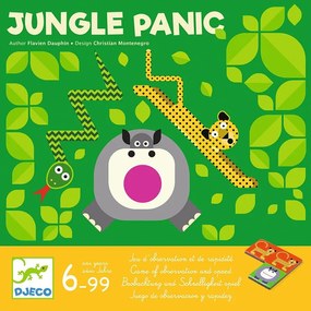 Djeco - Игра за наблюдение и скорост паника в джунглата DJ08577
