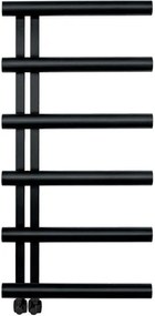 Релса за кърпи с отопление Inox Accent I-Черен