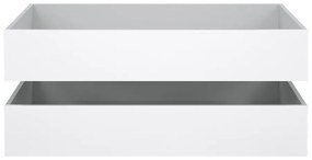 Бели чекмеджета за под леглото в комплект от 2 бр. Naia – Tvilum