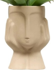 Изкуствено растение atmosphera Sien Agava, 48 cm,  Керамика