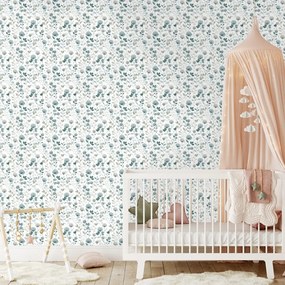 Самозалепващ тапет – Нежни цветни клонки