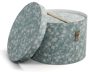 Картонени кутии за съхранение в комплект от 2 броя с капак Rut - Bigso Box of Sweden