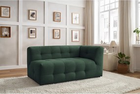 Тъмнозелен модул за диван (десен ъгъл) Kleber - Bobochic Paris