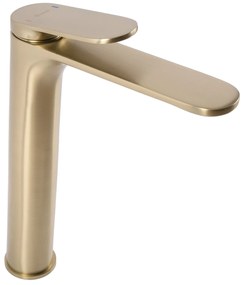 Смесител за мивка Rea Marco Brush  Gold high