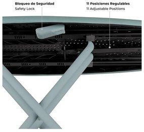 Дъска за гладене 130x37 cm K-Surf Salvia Tube – Rolser