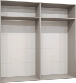 Гардероб Малага четирикрилен-Бял