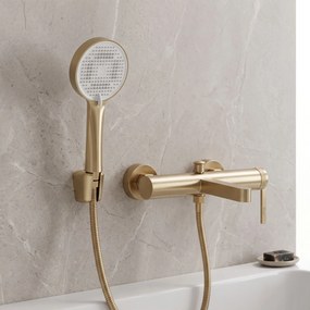 Смесител за вана Rea Grace Brush Gold