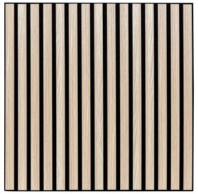 Акустичен декоративен стенен панел atmosphera Colva, MDF, 60x60 cm - Тъмно дърво