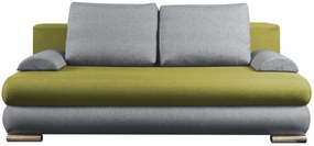 Диван-легло Рибод-Сиво - Светло Зелено