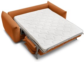 Оранжев сгъваем диван 214 cm Ernest – Bobochic Paris