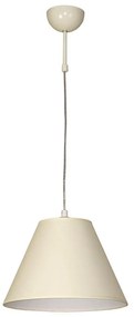 Пендел РЕЙНБОУ, ø300, крем, абажур Шинц Крем, 1xE27